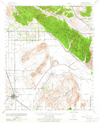 Download a high-resolution, GPS-compatible USGS topo map for Perris, CA (1965 edition)