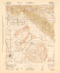 1943 Map of Perris