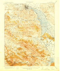 1914 Map of Petaluma