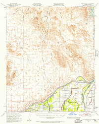 Download a high-resolution, GPS-compatible USGS topo map for Picacho Peak, CA (1957 edition)