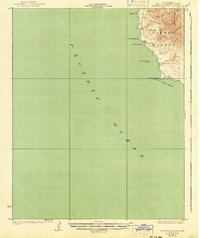 Download a high-resolution, GPS-compatible USGS topo map for Piedras Blancas, CA (1941 edition)