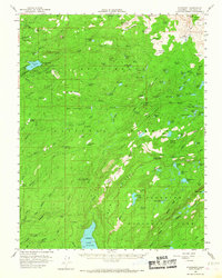 Download a high-resolution, GPS-compatible USGS topo map for Pinecrest, CA (1968 edition)
