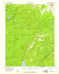 preview thumbnail of historical topo map of Tuolumne County, CA in 1956
