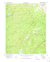 Download a high-resolution, GPS-compatible USGS topo map for Pinecrest, CA (1980 edition)