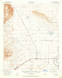 Download a high-resolution, GPS-compatible USGS topo map for Plaster City, CA (1956 edition)