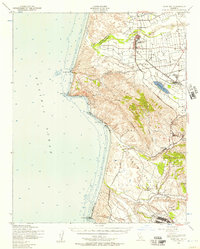Download a high-resolution, GPS-compatible USGS topo map for Point Sal, CA (1957 edition)