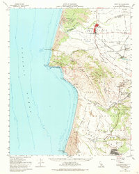 Download a high-resolution, GPS-compatible USGS topo map for Point Sal, CA (1966 edition)