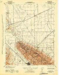 Download a high-resolution, GPS-compatible USGS topo map for Polvadero Gap, CA (1942 edition)