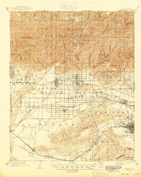 Download a high-resolution, GPS-compatible USGS topo map for Pomona, CA (1946 edition)