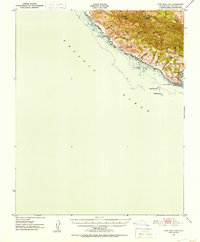 preview thumbnail of historical topo map of San Luis Obispo County, CA in 1951