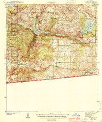Download a high-resolution, GPS-compatible USGS topo map for Potrero, CA (1944 edition)