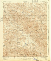 Download a high-resolution, GPS-compatible USGS topo map for Pozo, CA (1940 edition)