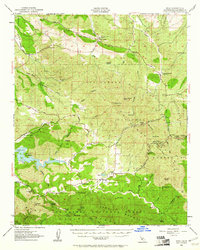 Download a high-resolution, GPS-compatible USGS topo map for Pozo, CA (1961 edition)