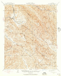 Download a high-resolution, GPS-compatible USGS topo map for Priest Valley, CA (1941 edition)