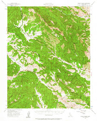 Download a high-resolution, GPS-compatible USGS topo map for Priest Valley, CA (1963 edition)