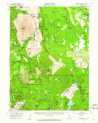 Download a high-resolution, GPS-compatible USGS topo map for Prospect Peak, CA (1961 edition)