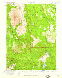 Download a high-resolution, GPS-compatible USGS topo map for Prospect Peak, CA (1959 edition)