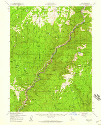 Download a high-resolution, GPS-compatible USGS topo map for Pulga, CA (1959 edition)