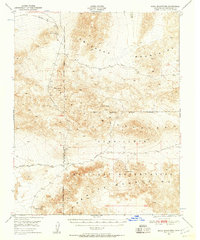 Download a high-resolution, GPS-compatible USGS topo map for Quail Mountains, CA (1957 edition)