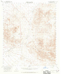 Download a high-resolution, GPS-compatible USGS topo map for Quartz Peak, CA (1971 edition)