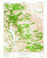 Download a high-resolution, GPS-compatible USGS topo map for Quien Sabe, CA (1963 edition)