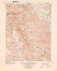 preview thumbnail of historical topo map of Merced County, CA in 1940