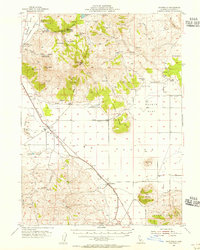 Download a high-resolution, GPS-compatible USGS topo map for Ravendale, CA (1956 edition)