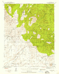 1942 Map of Raymond