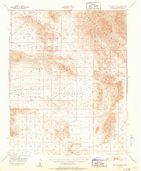 Download a high-resolution, GPS-compatible USGS topo map for Red Pass Lake, CA (1951 edition)