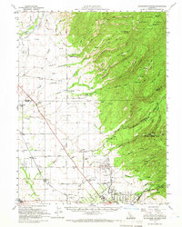 Download a high-resolution, GPS-compatible USGS topo map for Richardson Springs, CA (1966 edition)