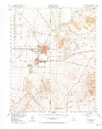 Download a high-resolution, GPS-compatible USGS topo map for Ridgecrest, CA (1970 edition)