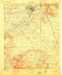 Download a high-resolution, GPS-compatible USGS topo map for Riverside, CA (1911 edition)