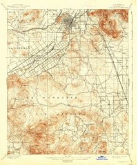 Download a high-resolution, GPS-compatible USGS topo map for Riverside, CA (1939 edition)