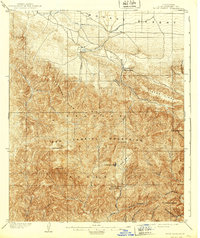 Download a high-resolution, GPS-compatible USGS topo map for Rock Creek, CA (1939 edition)