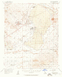 1956 Map of Rogers Lake, 1957 Print