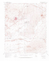 Download a high-resolution, GPS-compatible USGS topo map for Rogers Lake, CA (1966 edition)