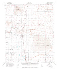 preview thumbnail of historical topo map of Rosamond, CA in 1956