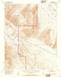 Download a high-resolution, GPS-compatible USGS topo map for Ryan, CA (1953 edition)