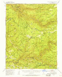 Download a high-resolution, GPS-compatible USGS topo map for Saddle Mountain, CA (1957 edition)