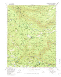 Download a high-resolution, GPS-compatible USGS topo map for Saddle Mountain, CA (1980 edition)