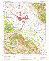 Download a high-resolution, GPS-compatible USGS topo map for Salinas, CA (1964 edition)
