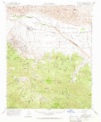 Download a high-resolution, GPS-compatible USGS topo map for Salisbury Canyon, CA (1966 edition)