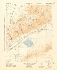 Download a high-resolution, GPS-compatible USGS topo map for Saltdale, CA (1943 edition)