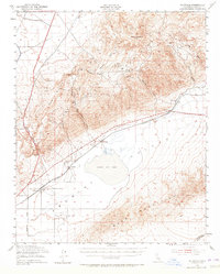 Download a high-resolution, GPS-compatible USGS topo map for Saltdale, CA (1965 edition)