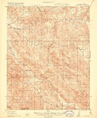 preview thumbnail of historical topo map of San Benito County, CA in 1919