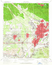 Download a high-resolution, GPS-compatible USGS topo map for San Bernardino, CA (1965 edition)