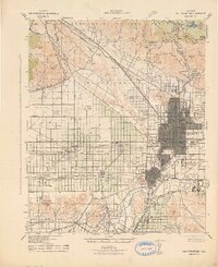 preview thumbnail of historical topo map of San Bernardino, CA in 1942
