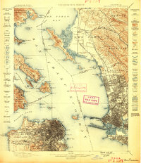 1899 Map of San Francisco