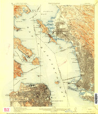 1915 Map of San Francisco