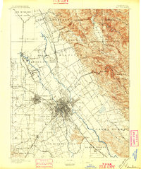1897 Map of San Jose